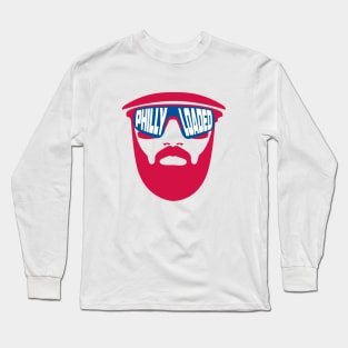 Philly Loaded - White Long Sleeve T-Shirt